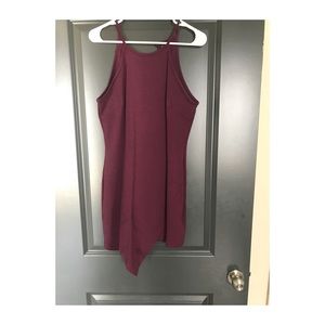 Maroon dress